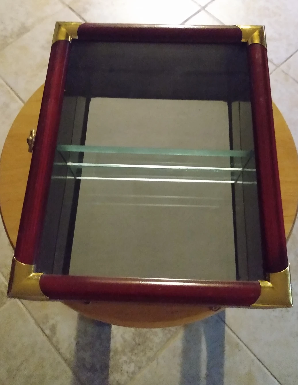 Glass Memory/Jewelry box. thumbnail