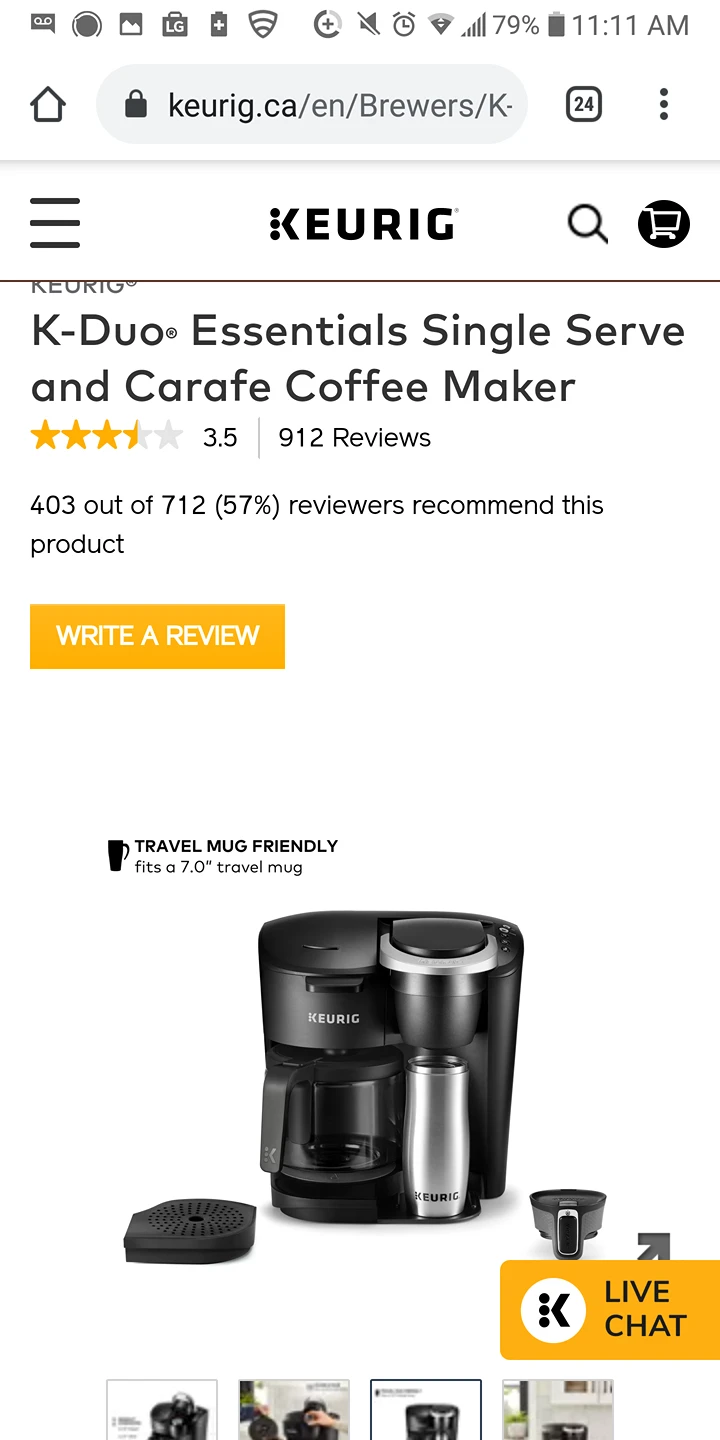 Keurig K-Duo Essentials Coffee Maker image indicator(3)