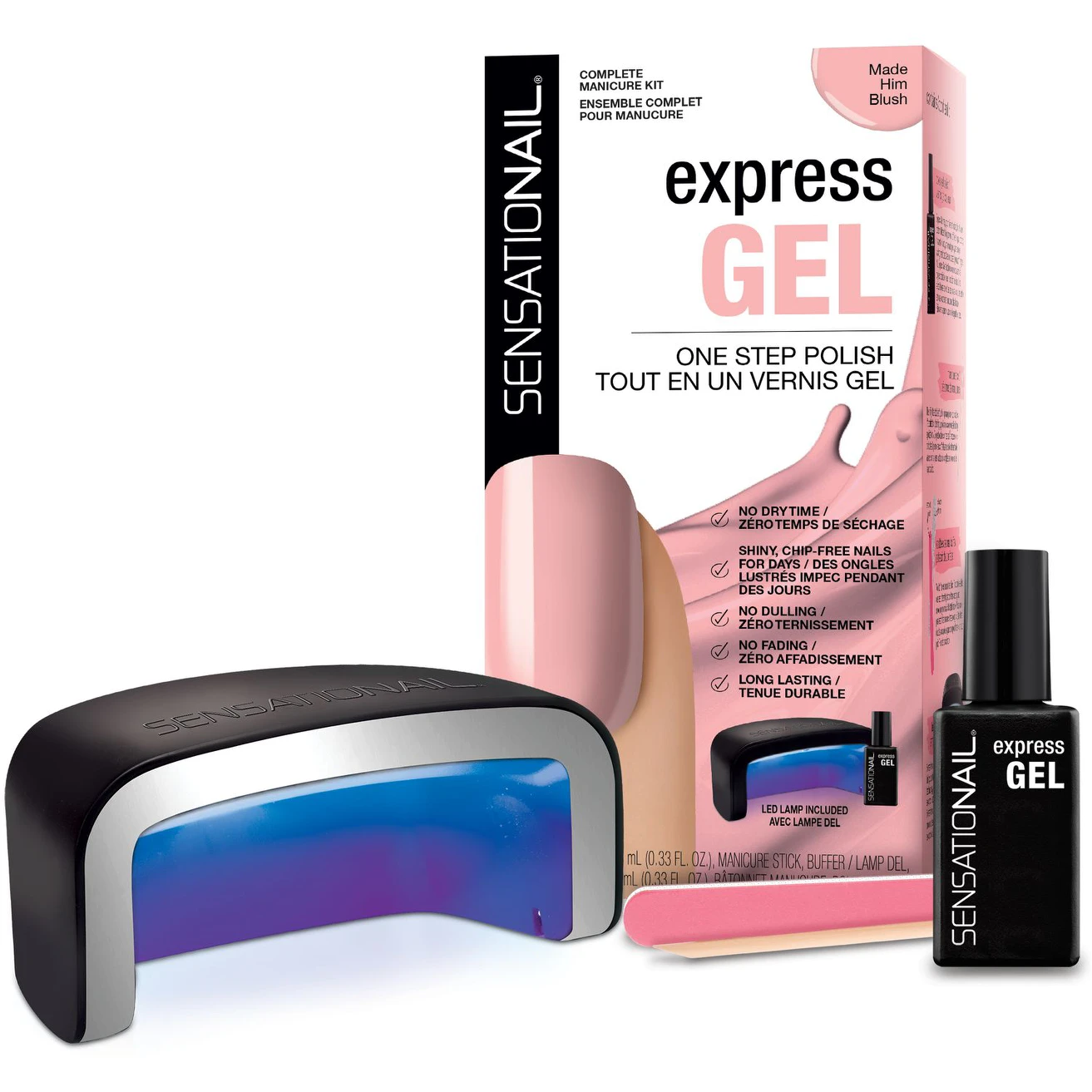 BNIB Sensationail Express Gel Complete Manicure Kit