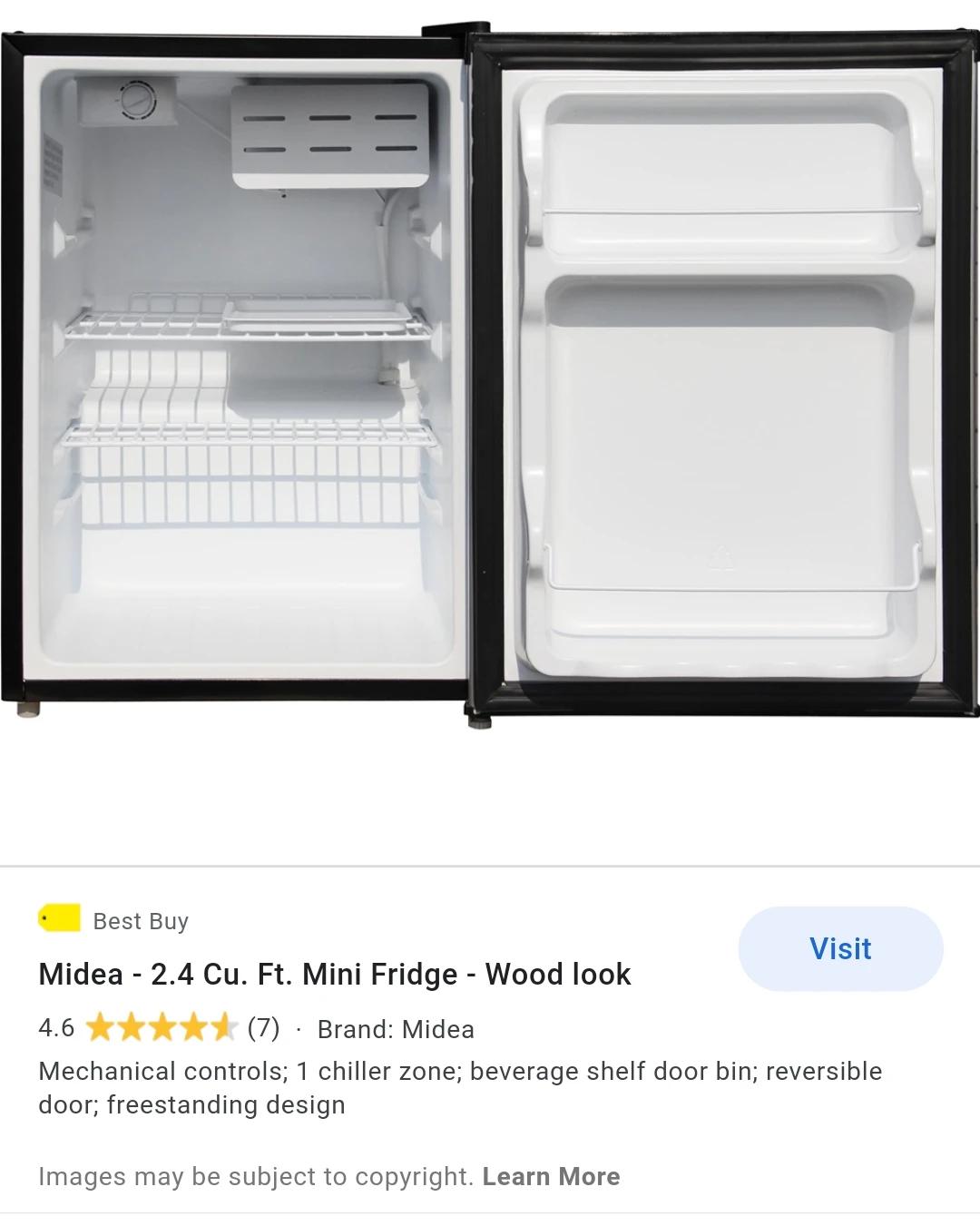 midea small refridgerate