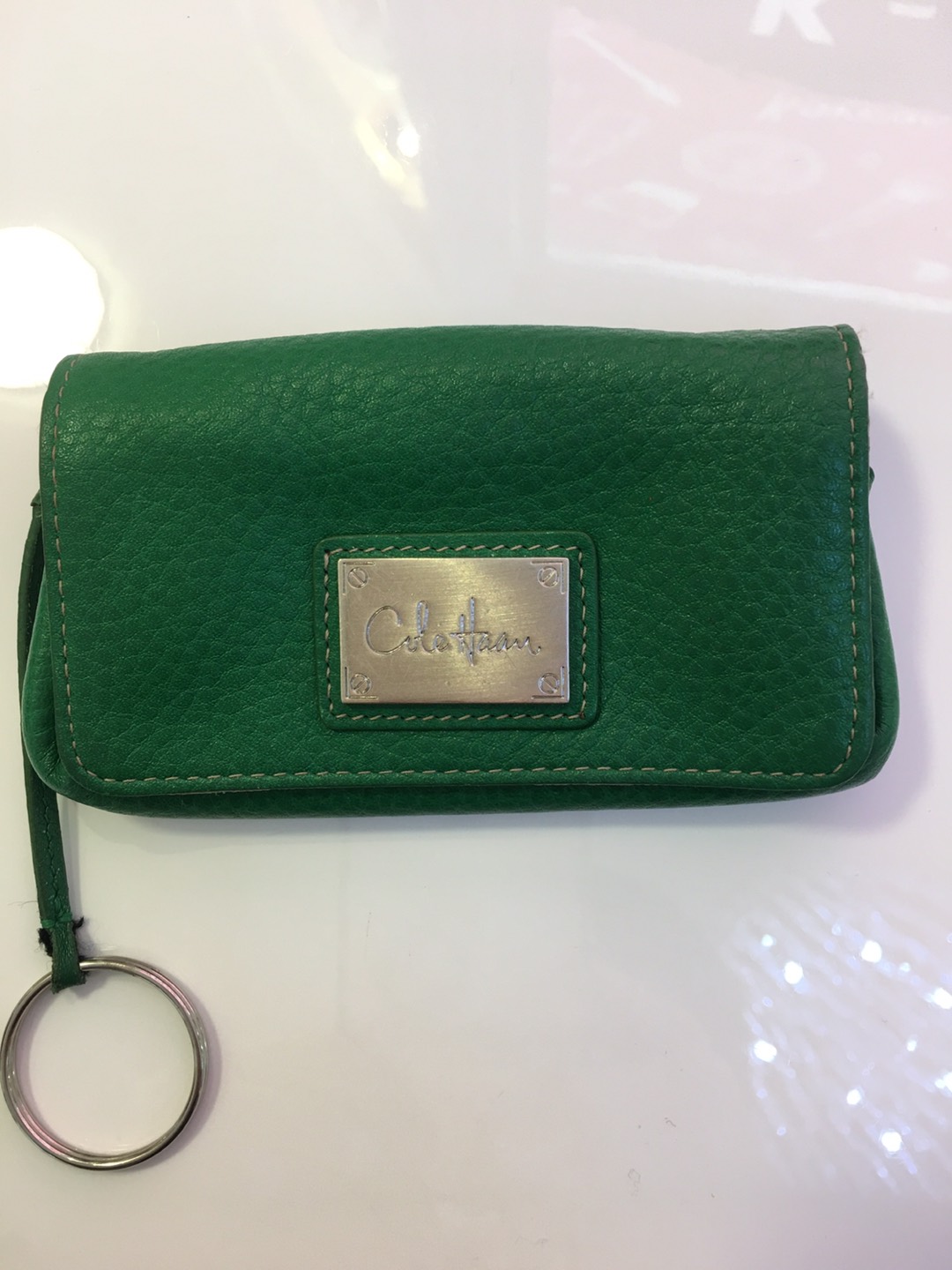 ColeHaan card, coin wallet with key ring thumbnail