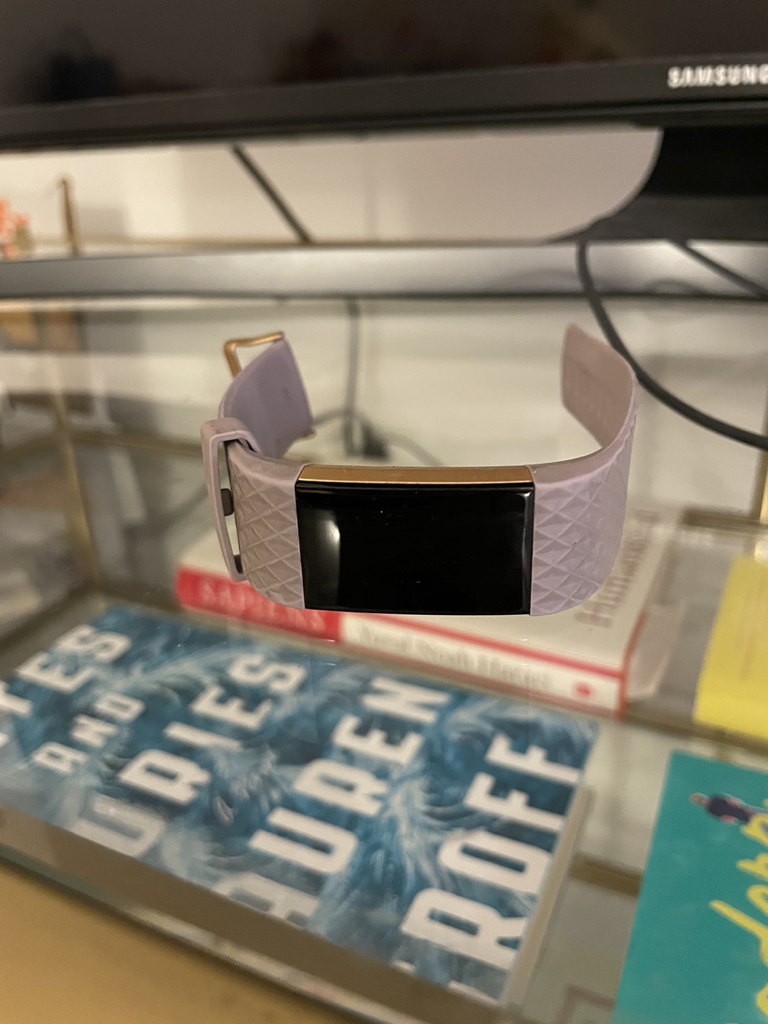 Fitbit Charge 2 Lavender + Rose Gold - photo 3