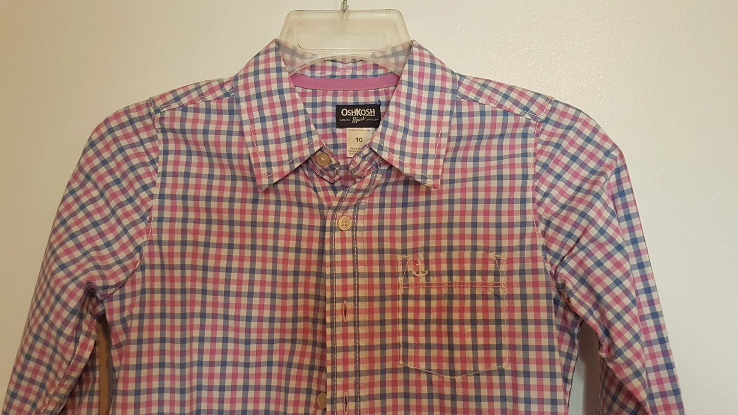 Shirt Size 10 Boys OSHKOSH image indicator(2)