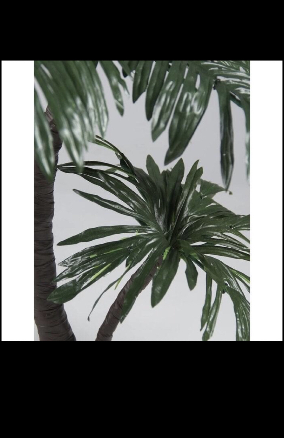Twins Palm Tree 25 Light LED Battery Lighted tree - photo 4