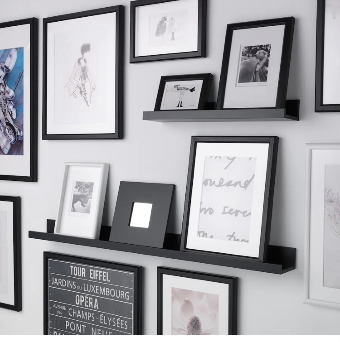 IKEA pictures ledge support  thumbnail
