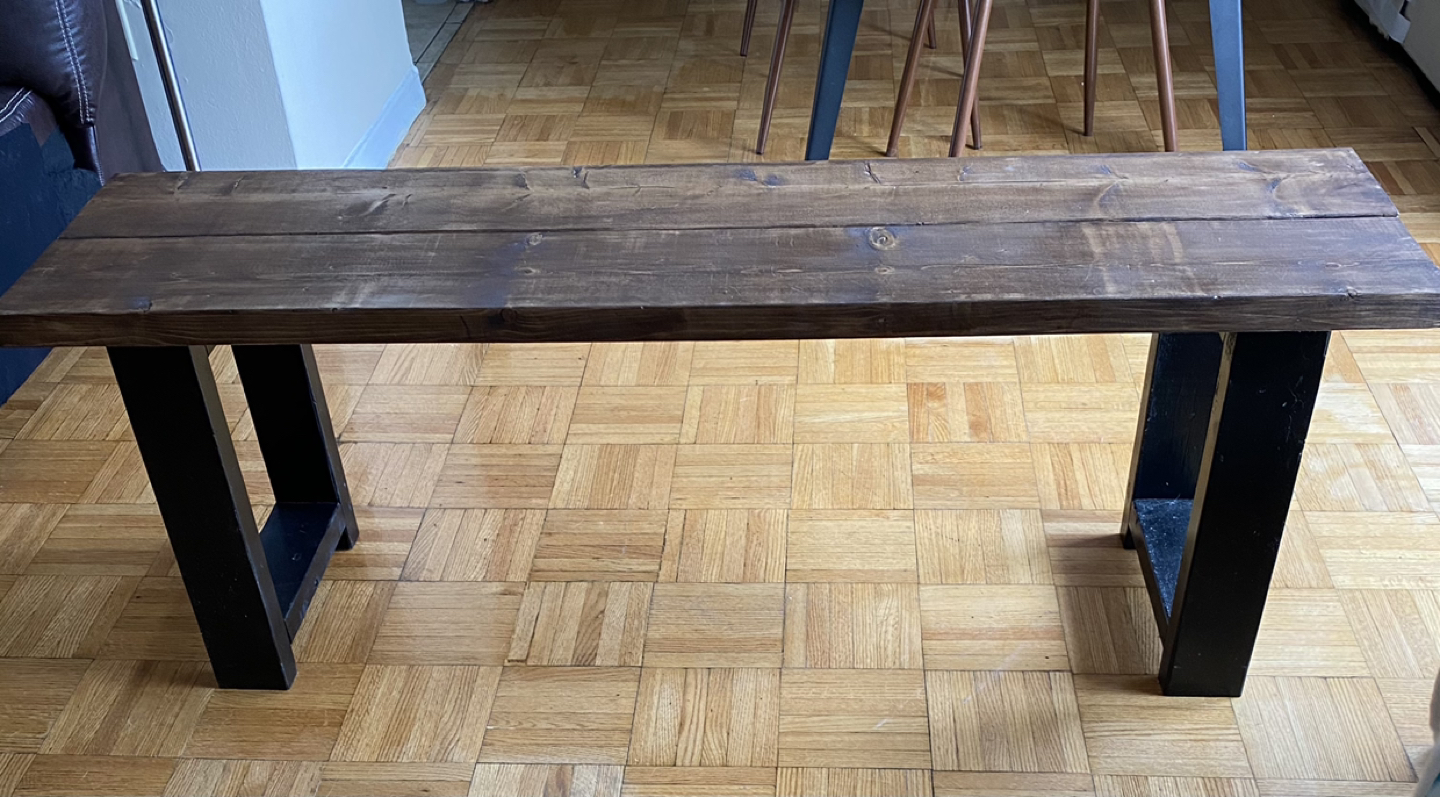 customization bench and brand new  - photo 2