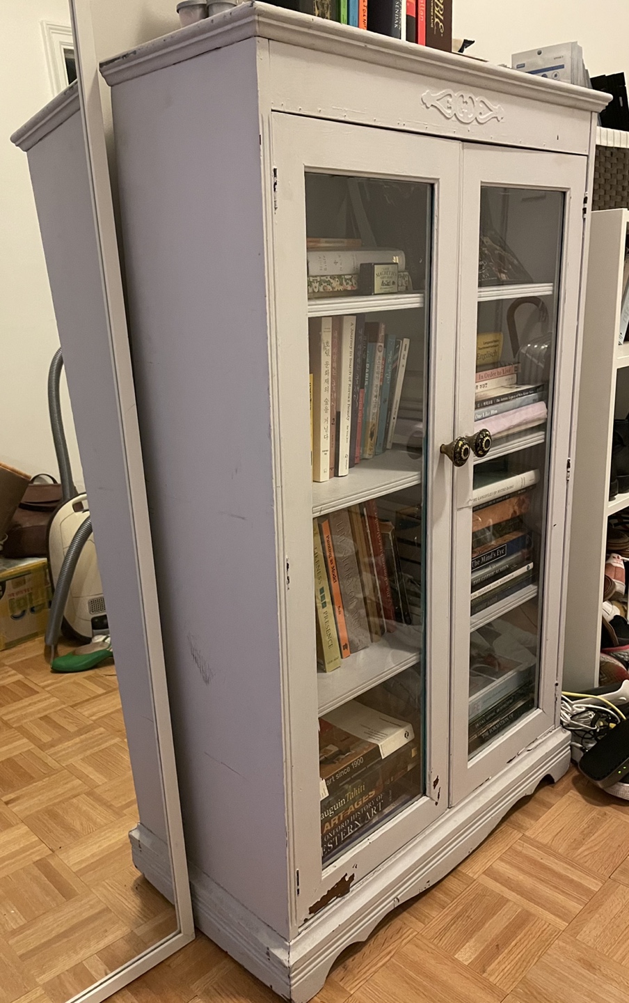 Antique bookcase/display case - photo 3
