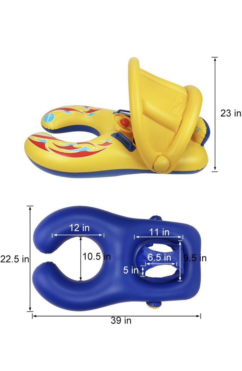 Inflatable Baby Swimming Ring - photo 3