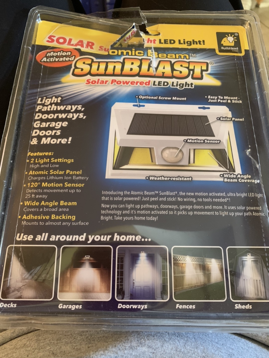 Atomic Beam Sunblast Light - photo 5
