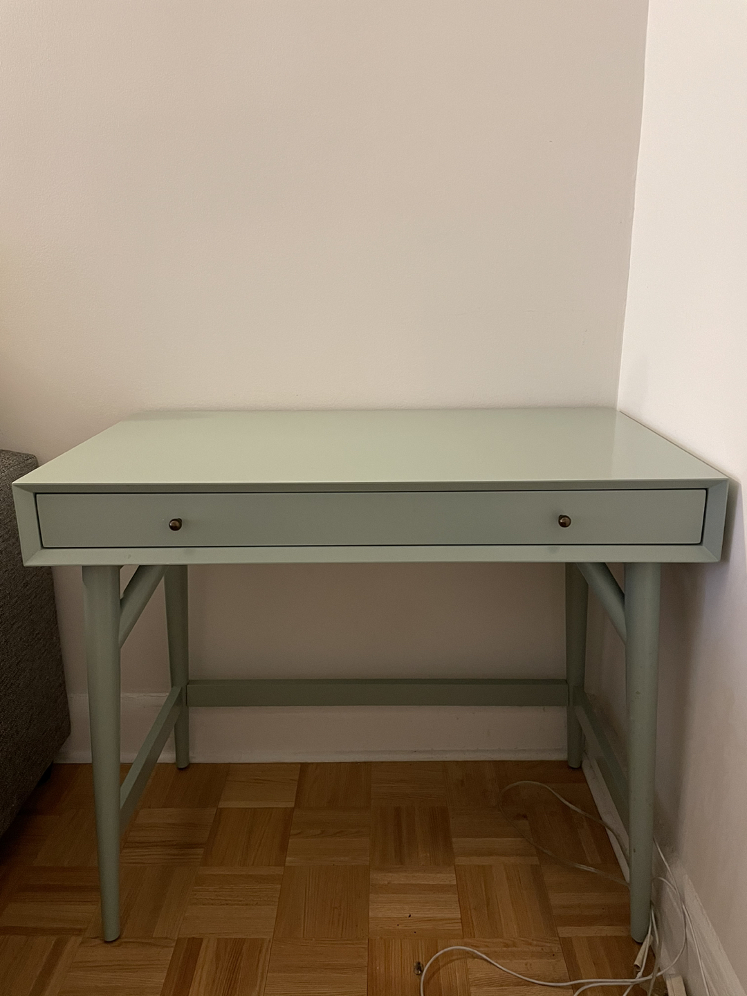West Elm mid-century modern desk - photo 3