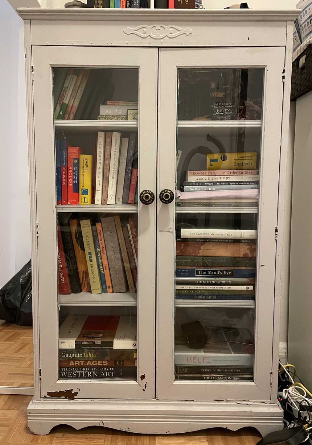 Antique bookcase/display case
