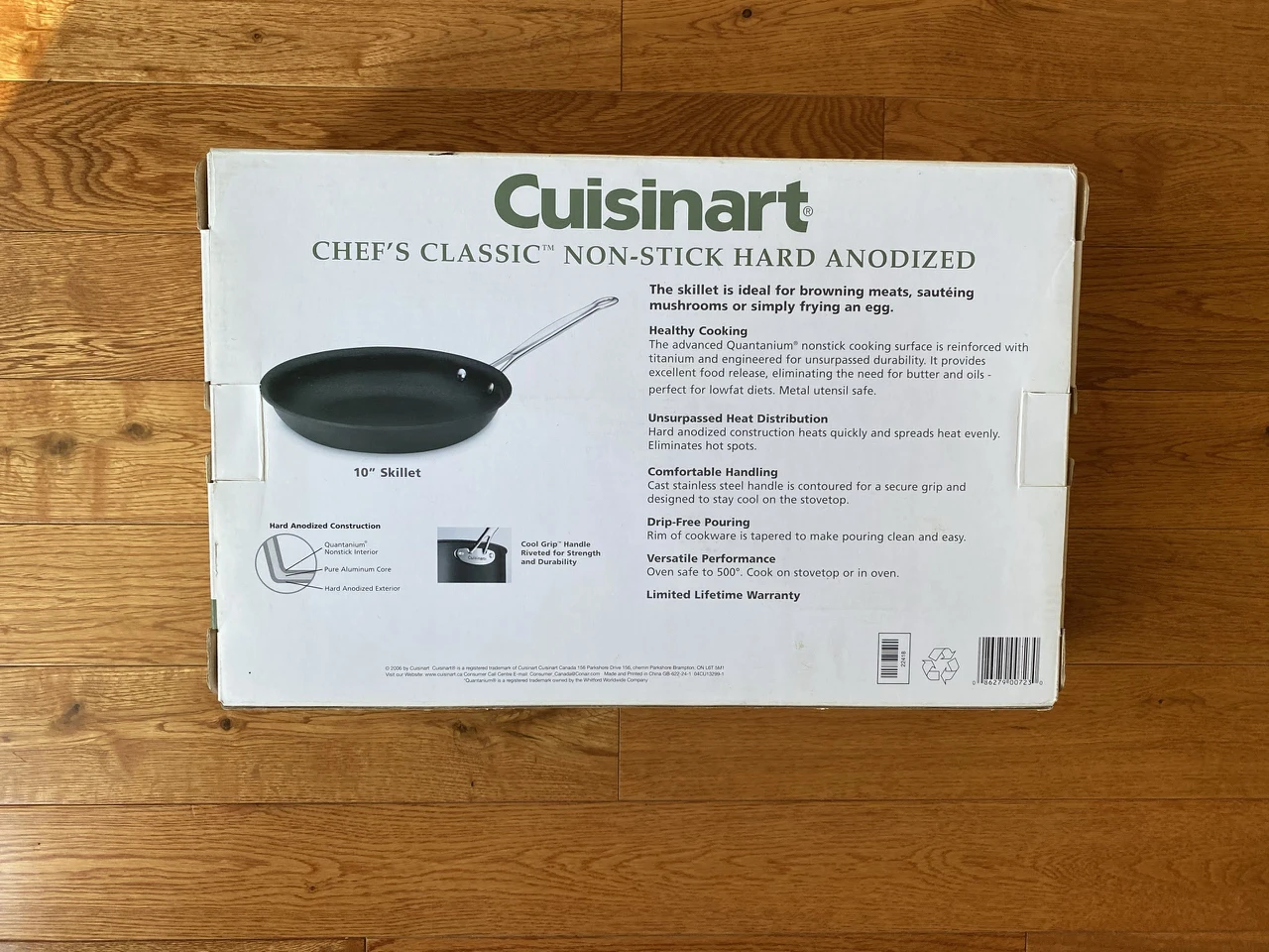 CuisinArt HARD ANODIZED 10" NONSTICK SKILLET - photo 3