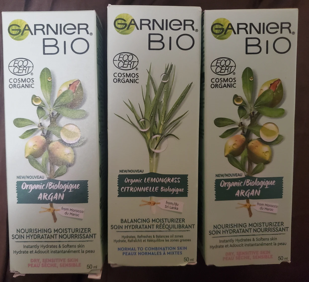 Brand new Garnier bio creams $4 ea thumbnail