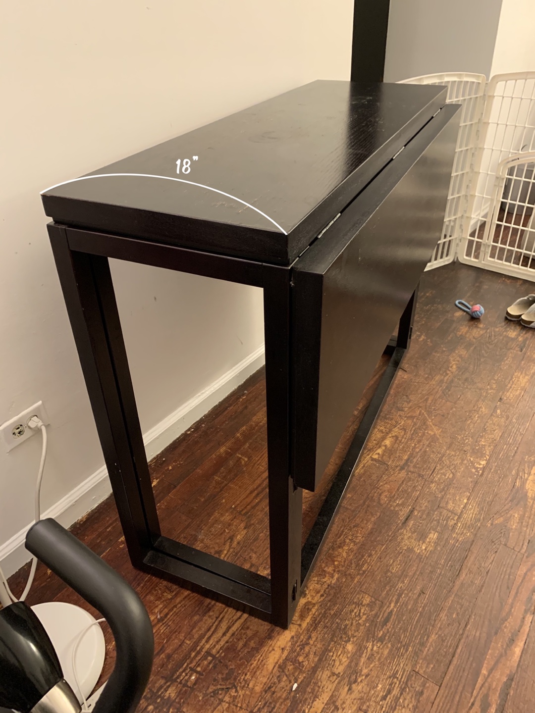 Fold-in-half table/ tv stand - photo 2