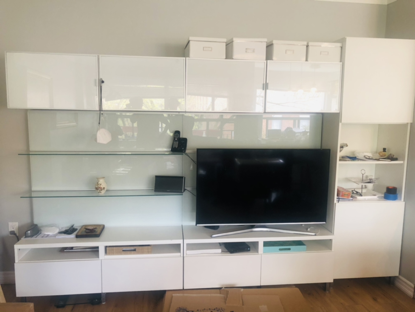 Entertainment unit/tv unit Besta - photo 2