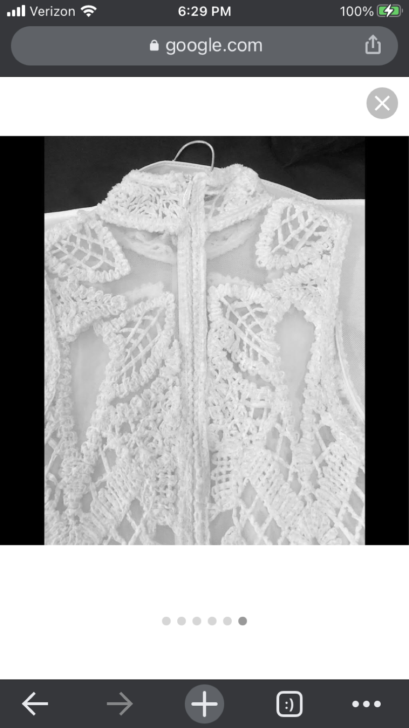 Jonathan Simkhai lace tower dress image indicator(7)