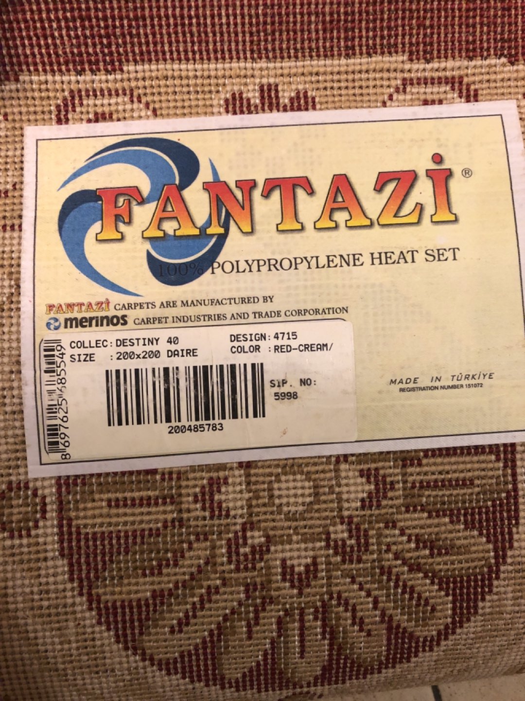 Large circular rug  image indicator(3)