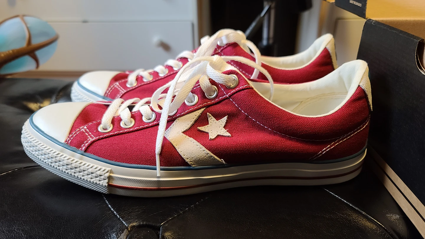 Red Converse All Star Low Tops *BRAND NEW* - photo 3