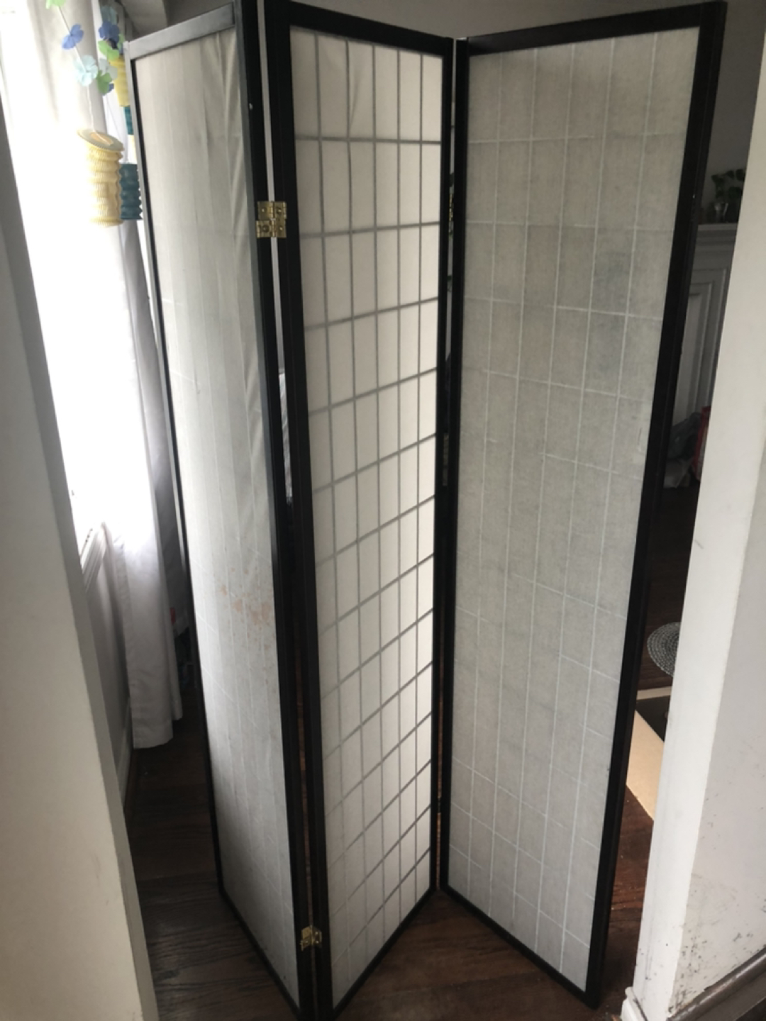 Foldable Room divider image indicator(3)