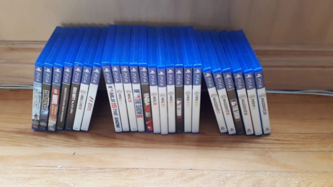 Various Ps4 video games thumbnail