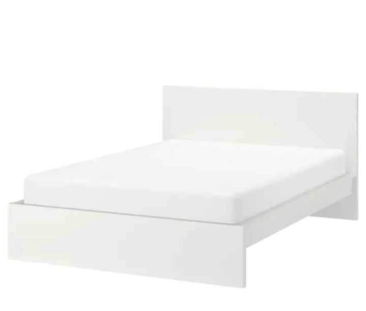 IKEA Malm White Full size bed