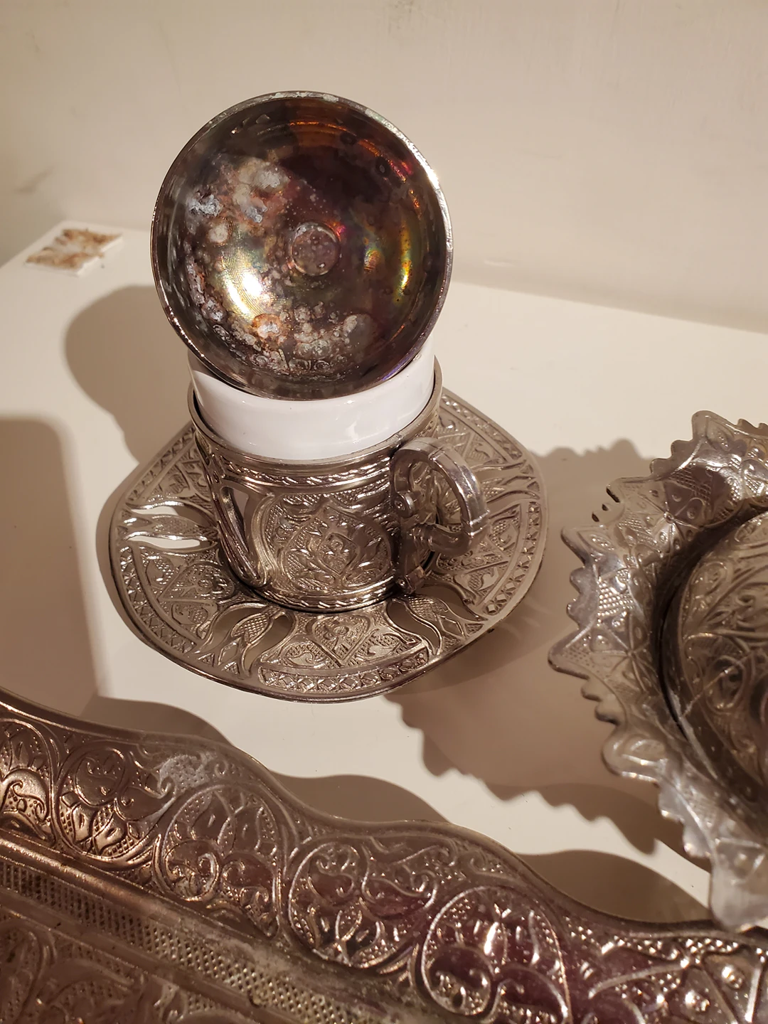 Traditional Coffe set for two *stanless steel* - photo 2