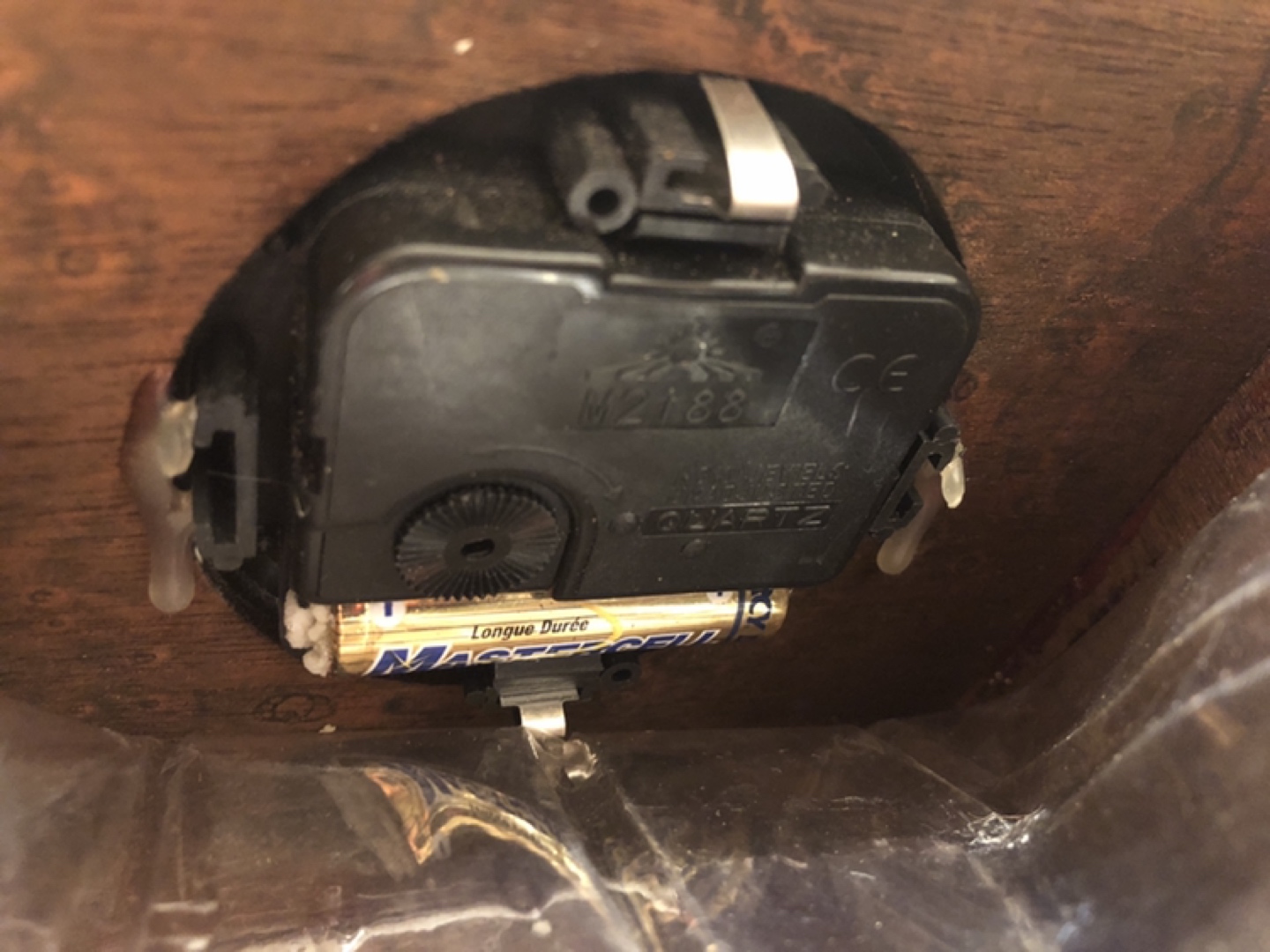 Vintage Wooden box with clock  image indicator(3)