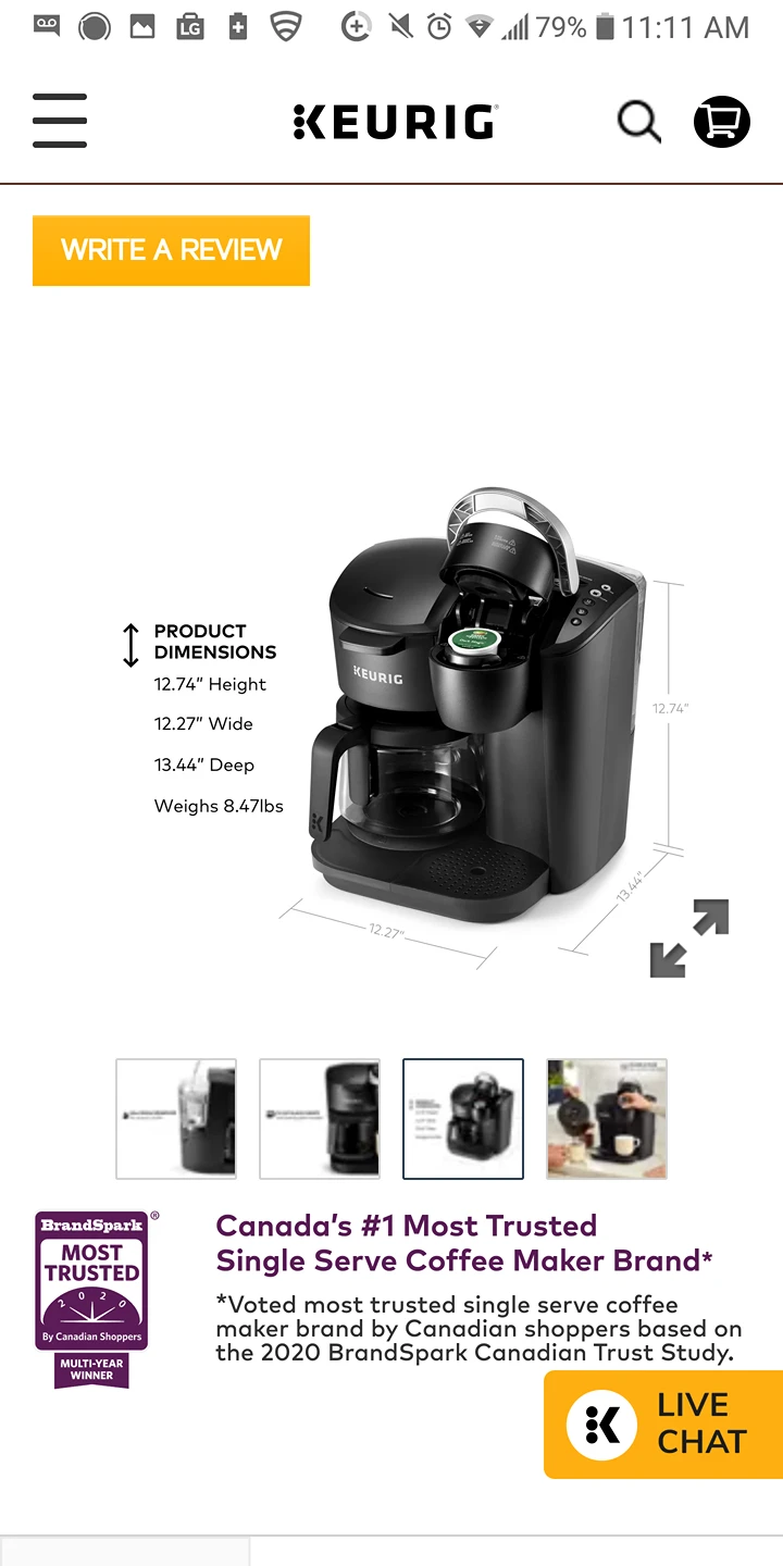 Keurig K-Duo Essentials Coffee Maker image indicator(5)