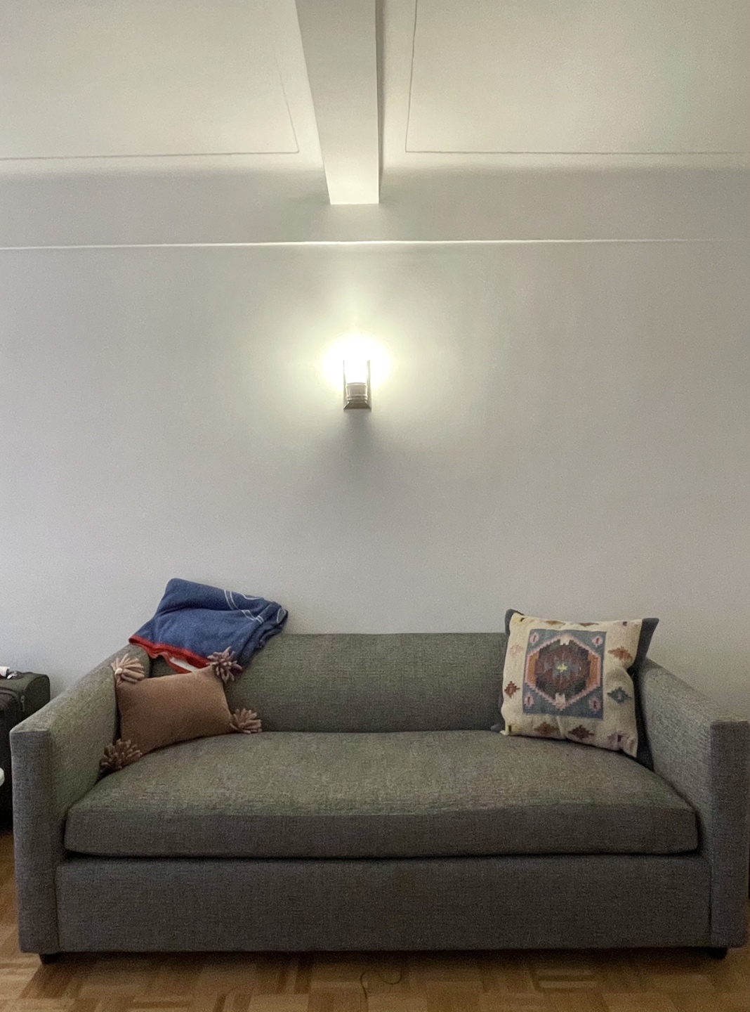 CB2 movie queen sleeper couch - can help move! - photo 5