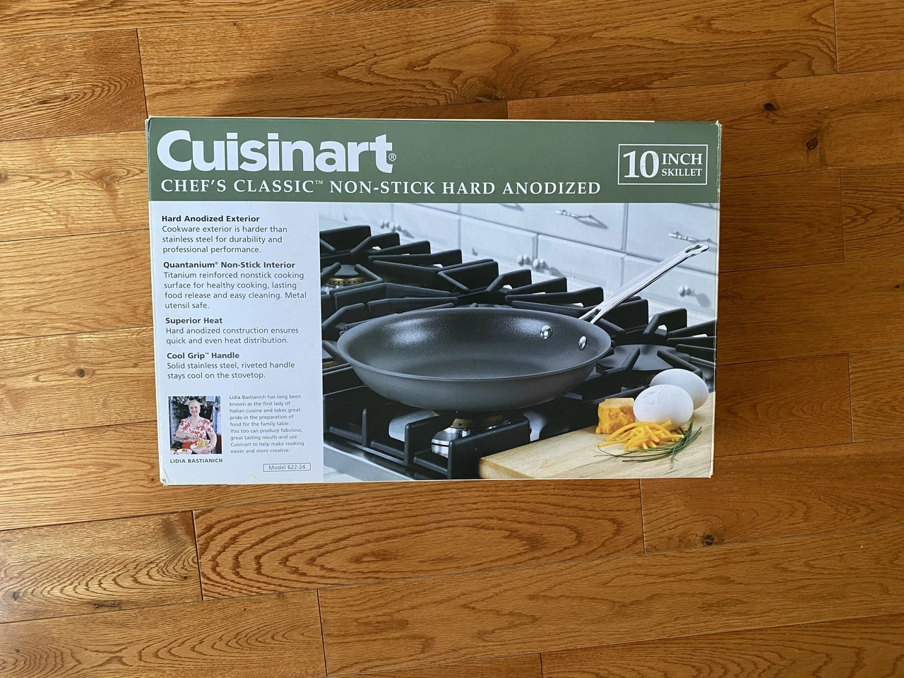 CuisinArt HARD ANODIZED 10" NONSTICK SKILLET