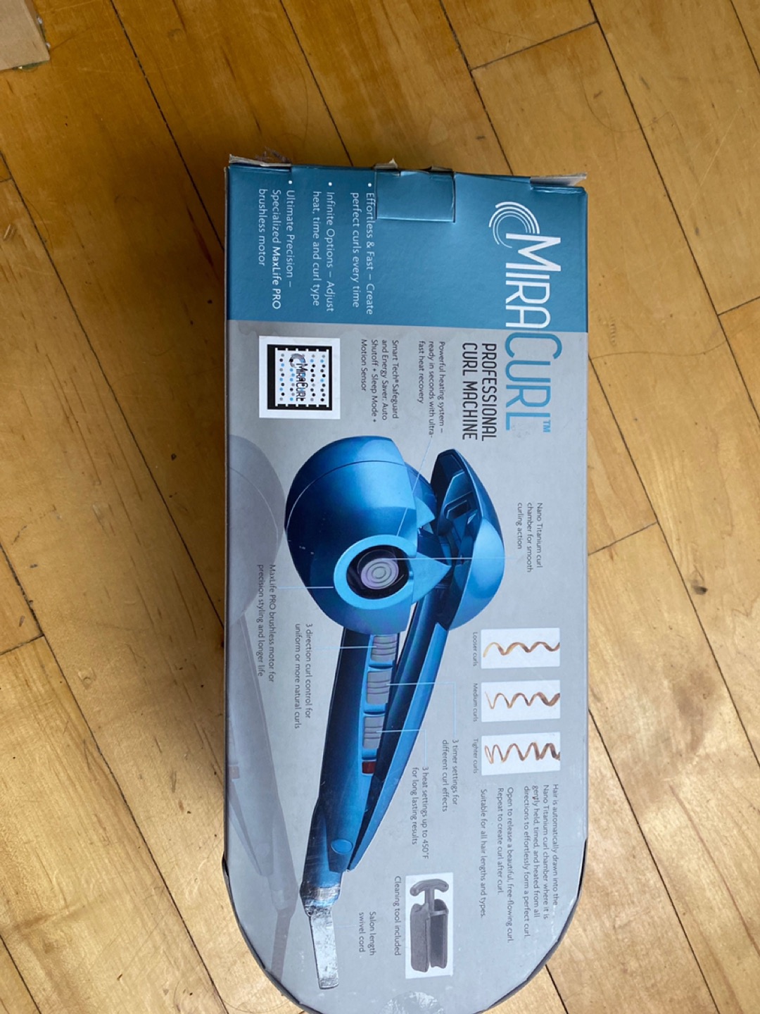 MiraCurl pro hair curler image indicator(2)