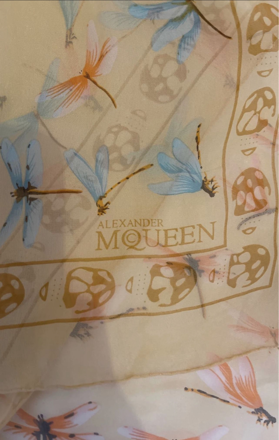 Alexander McQueen Silk Scarf - photo 3