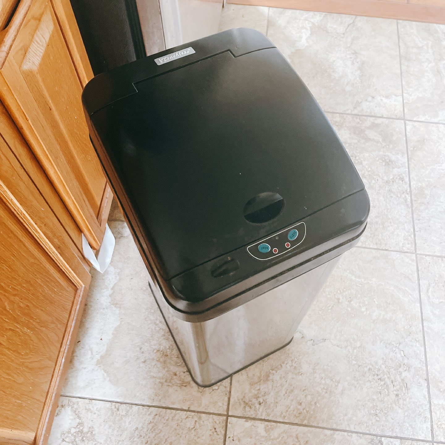 Automatic trash can big