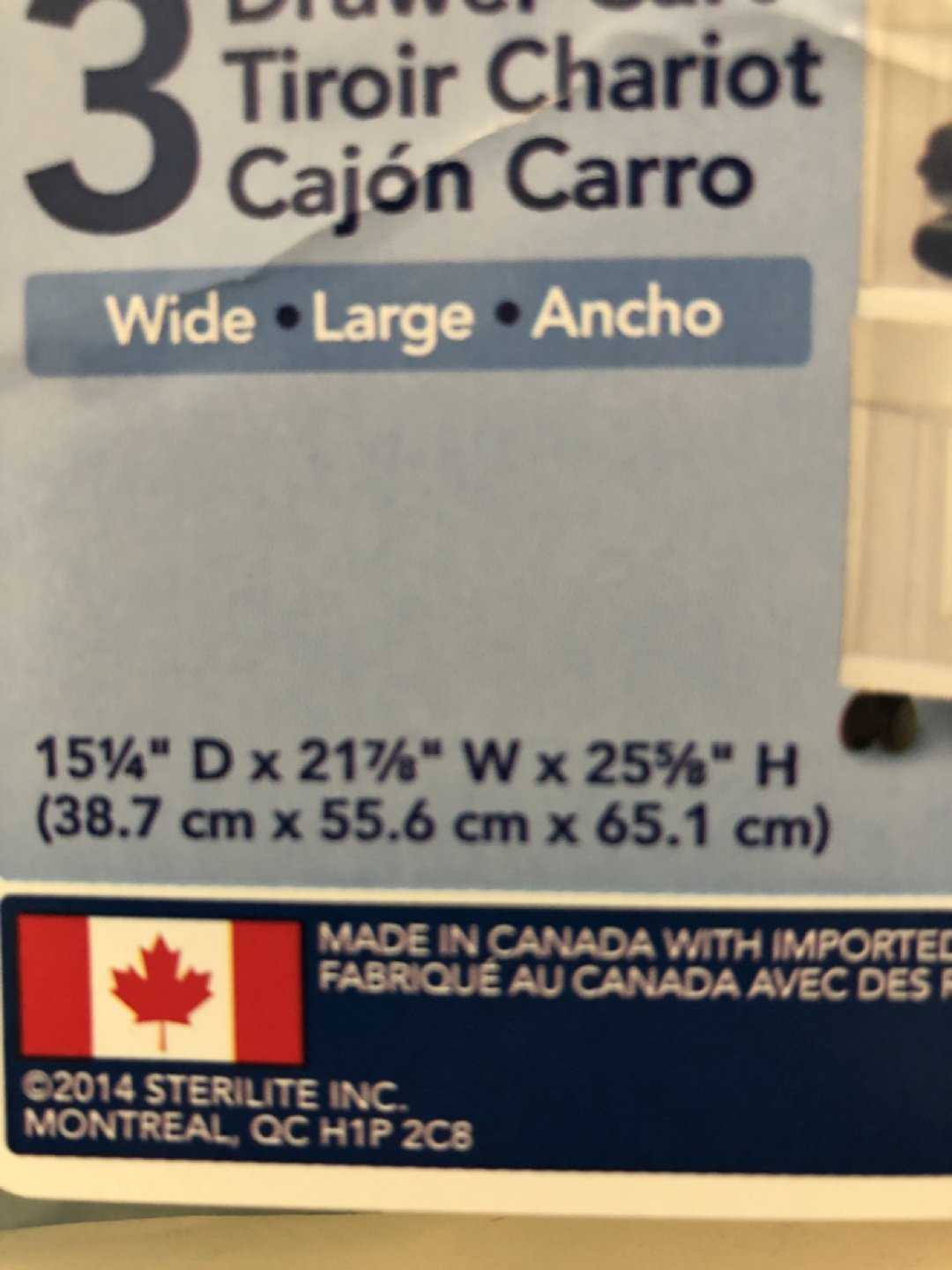 Plastic drawers - storage organization image indicator(3)