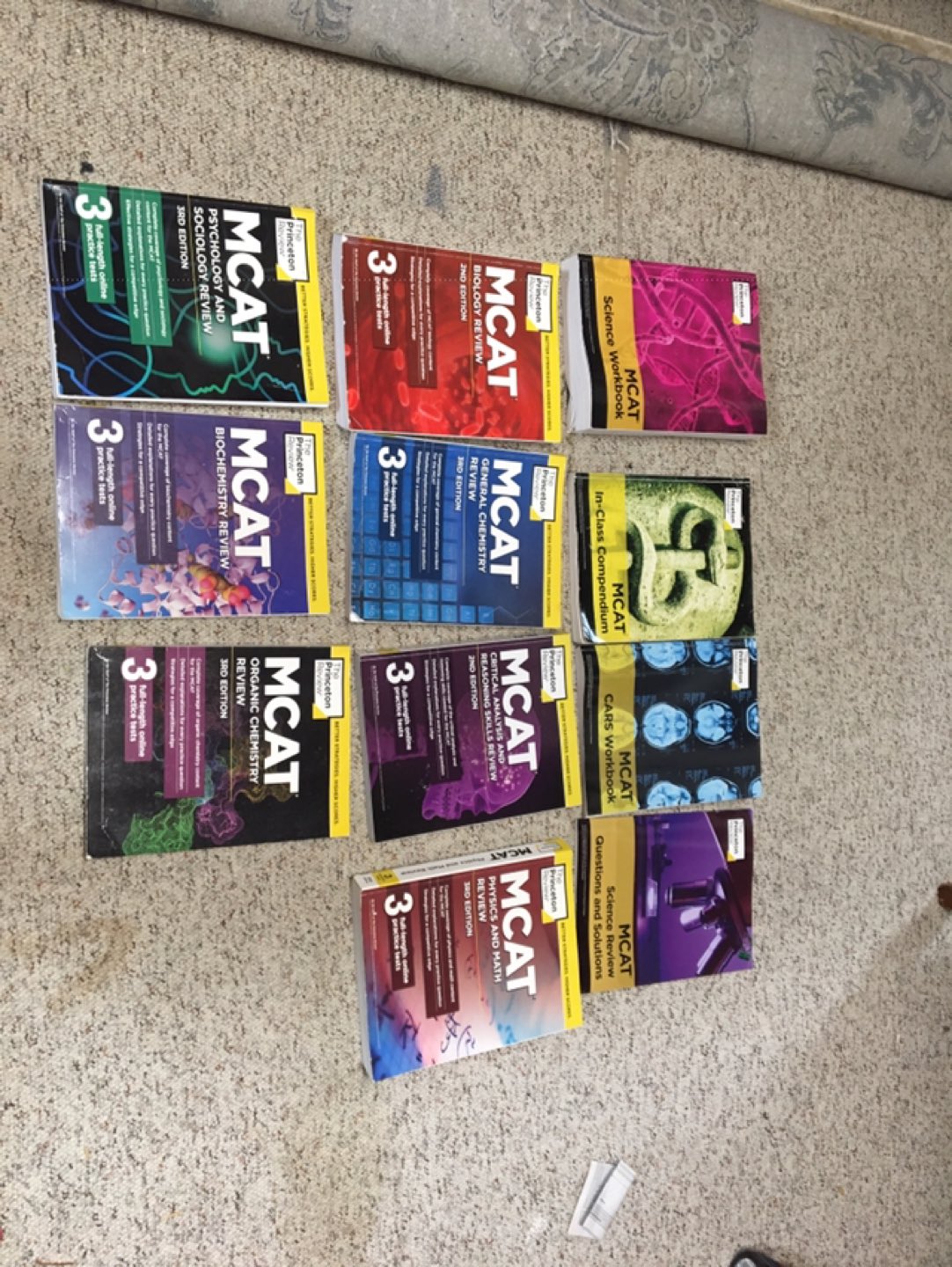 MCAT books