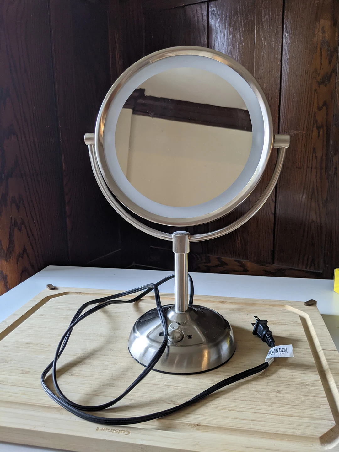 Vanity mirror, 2 sided, variable lighting thumbnail