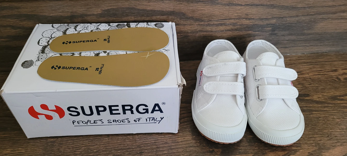 BRAND NEW Superga Classic Sneakers (US 9.5 kids) - photo 2