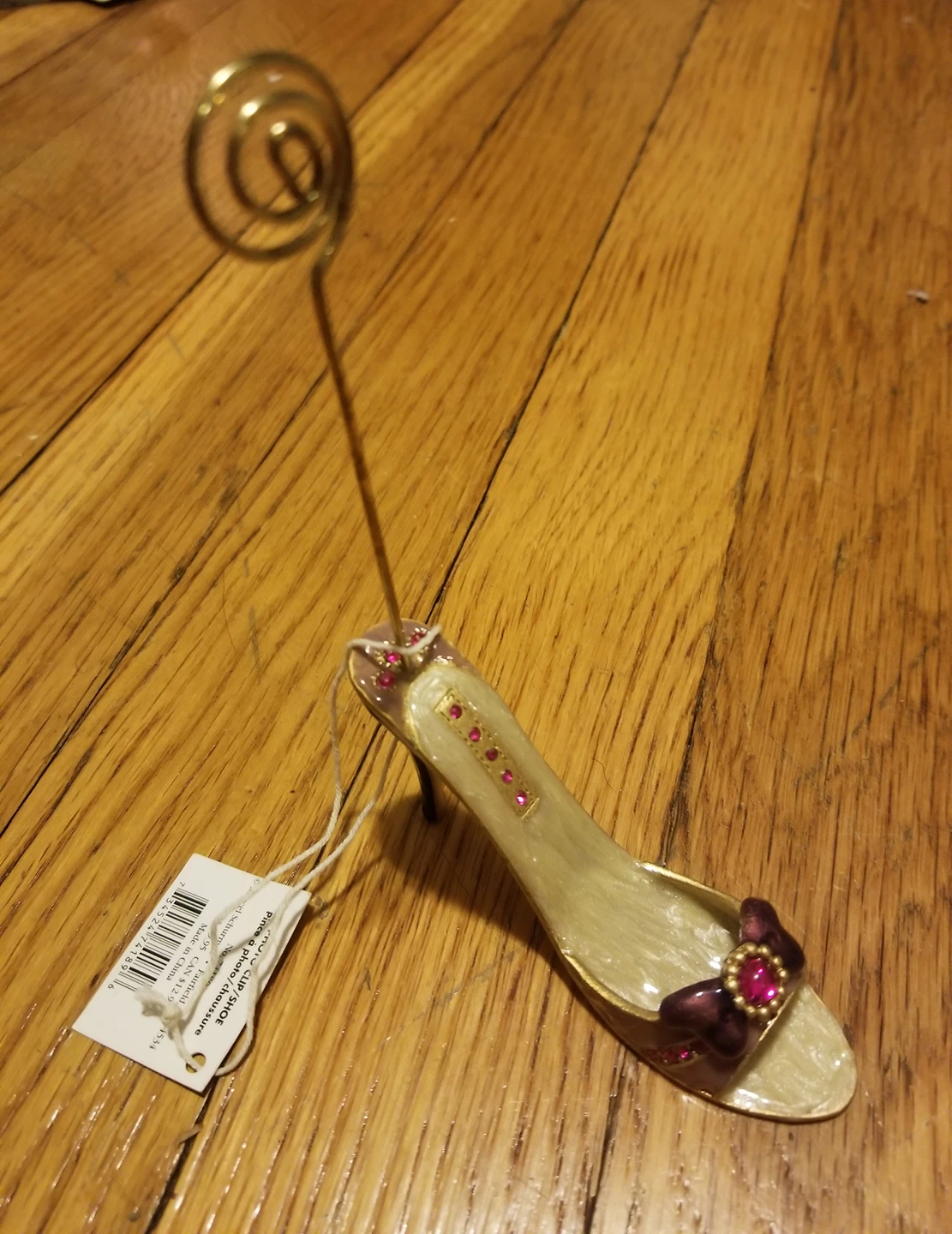 Small shoe shaped picture holder - photo 2