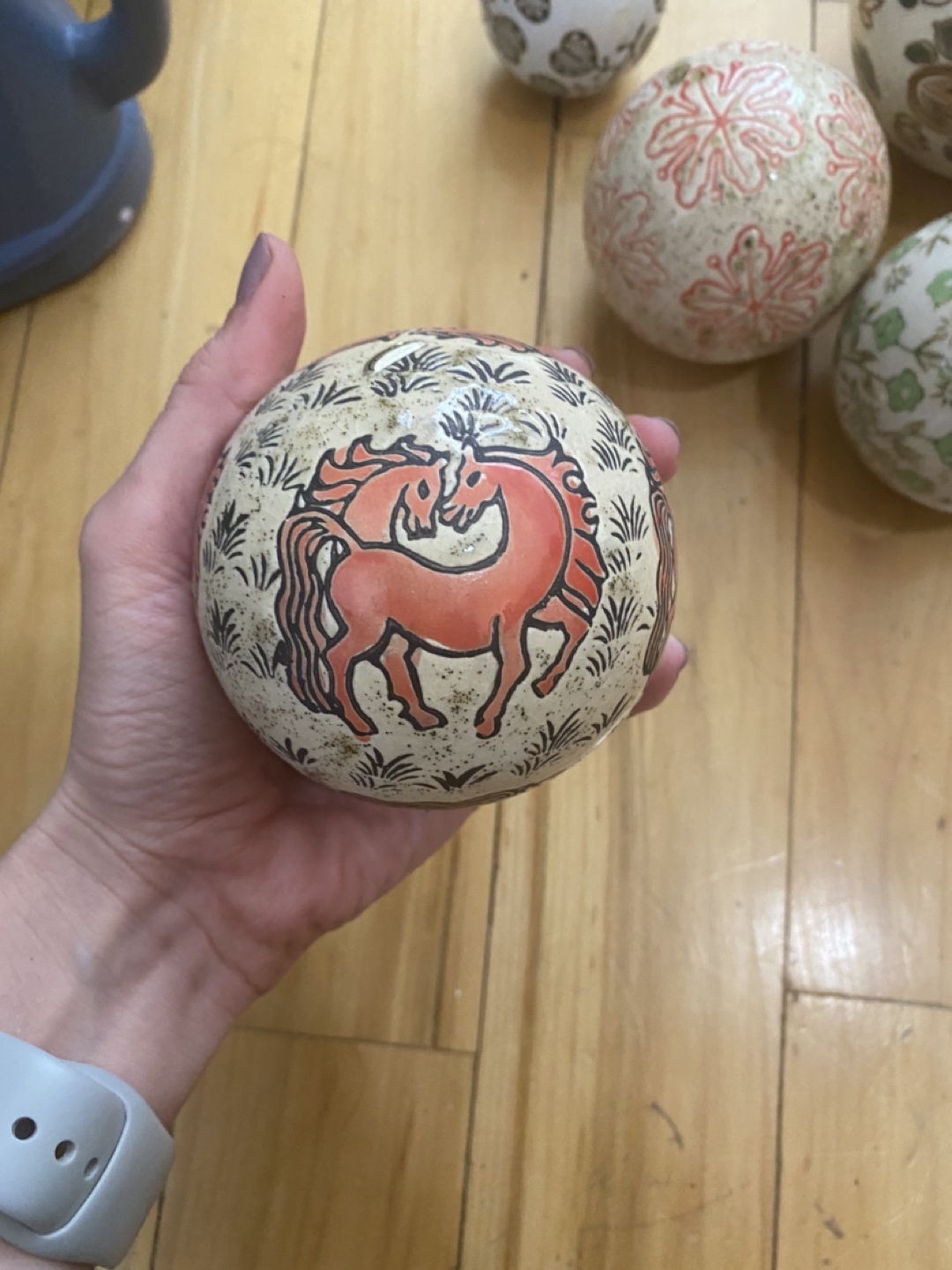 5 Decorative ceramic balls image indicator(2)