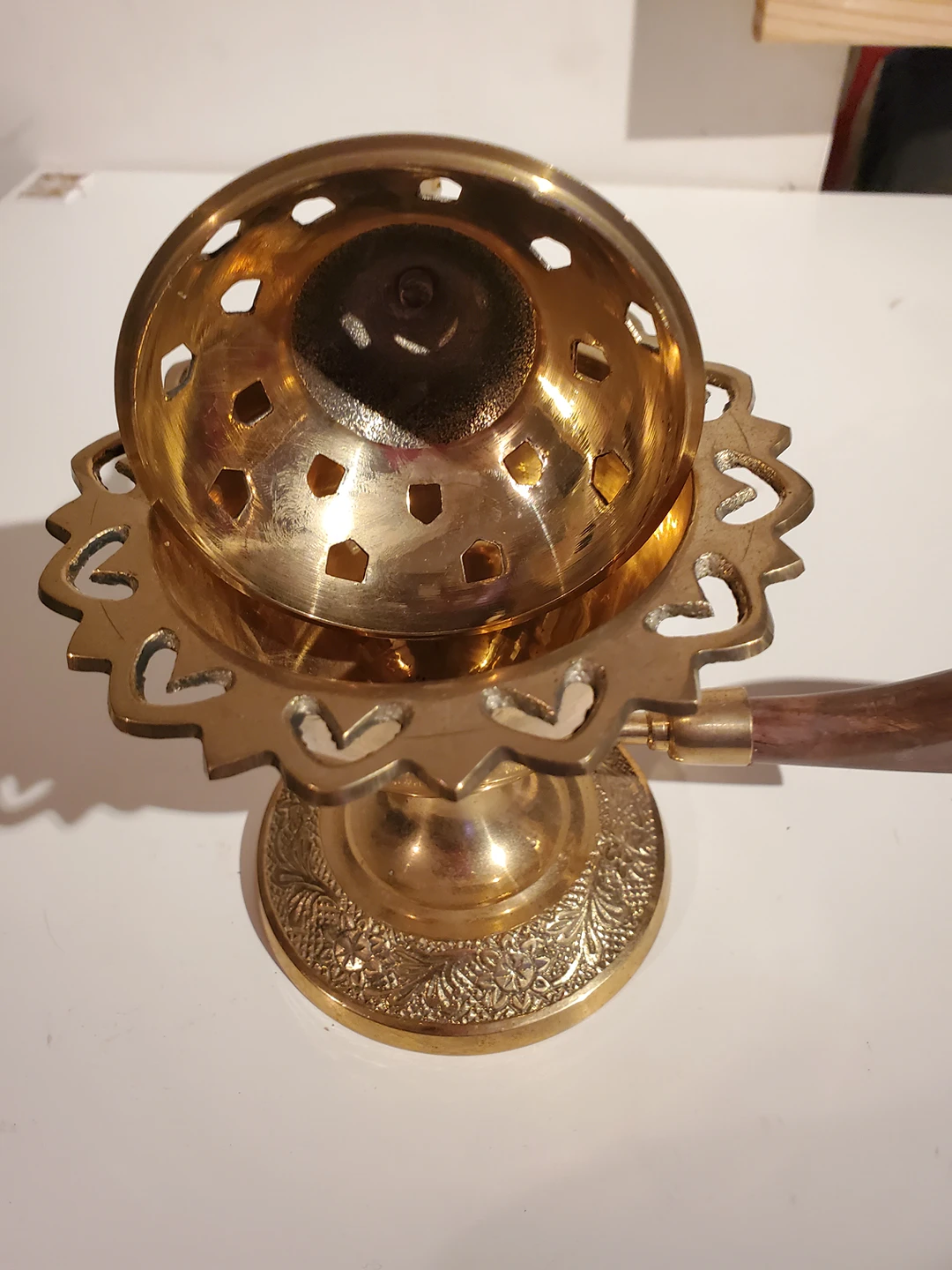*BRONZE* candel burner - photo 5