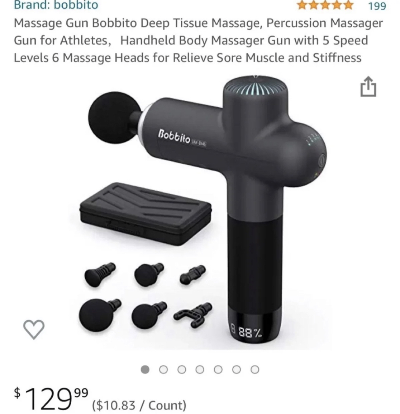 Deep tissue massage gun - photo 2
