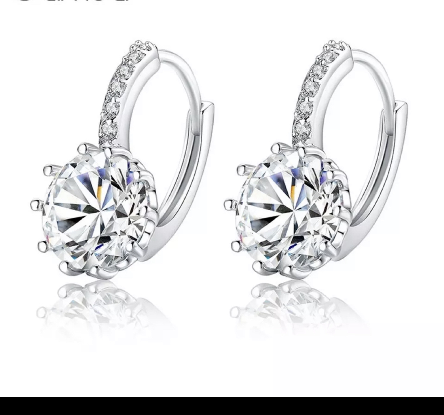 Silver earrings  thumbnail