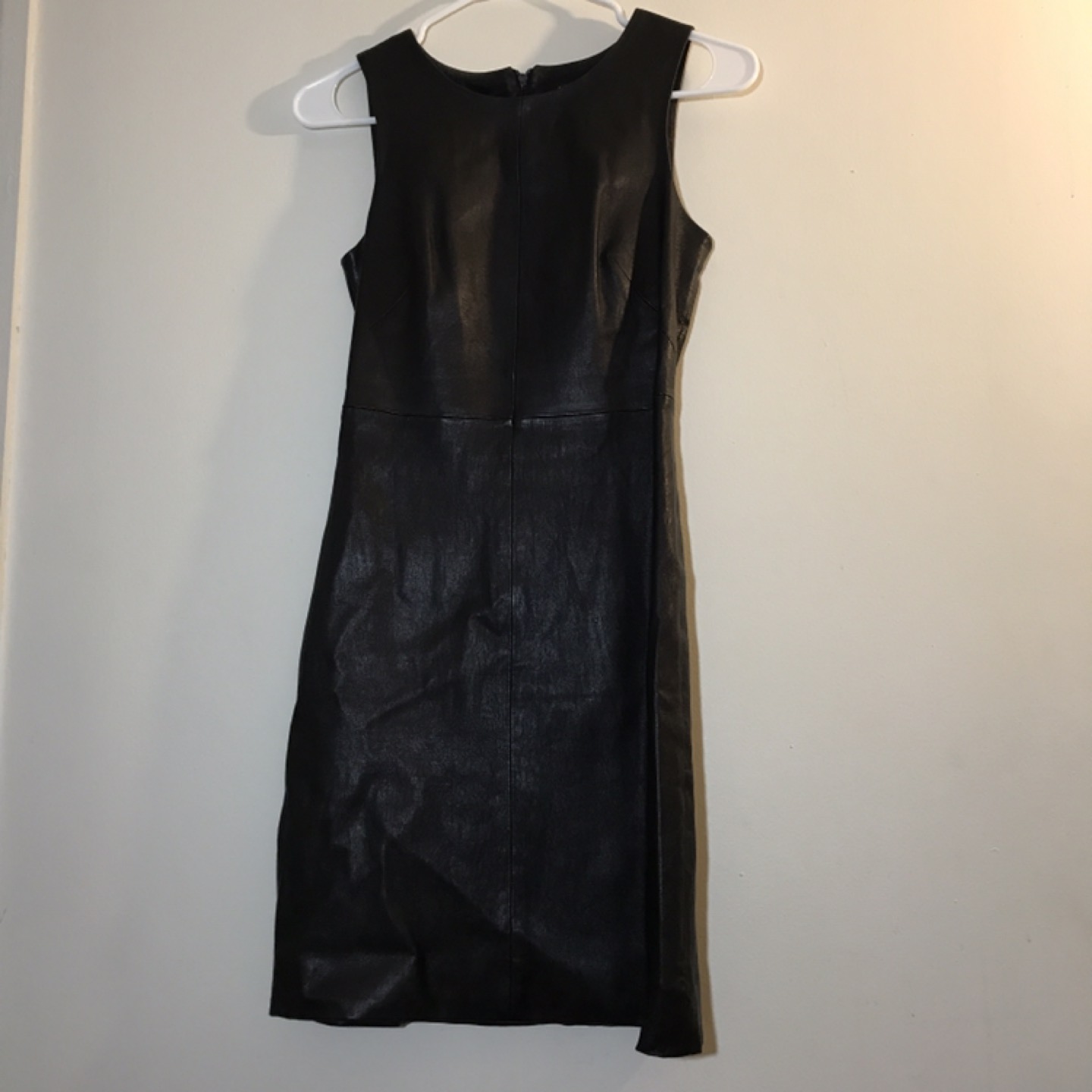 Theory lamb leather dress, perfect condition - photo 3