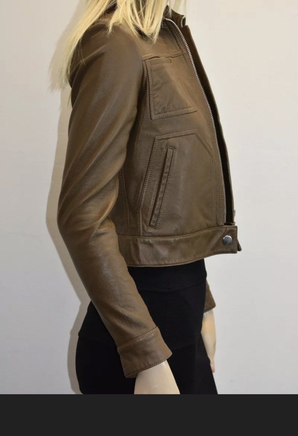 Carven lamb leather jacket - photo 2