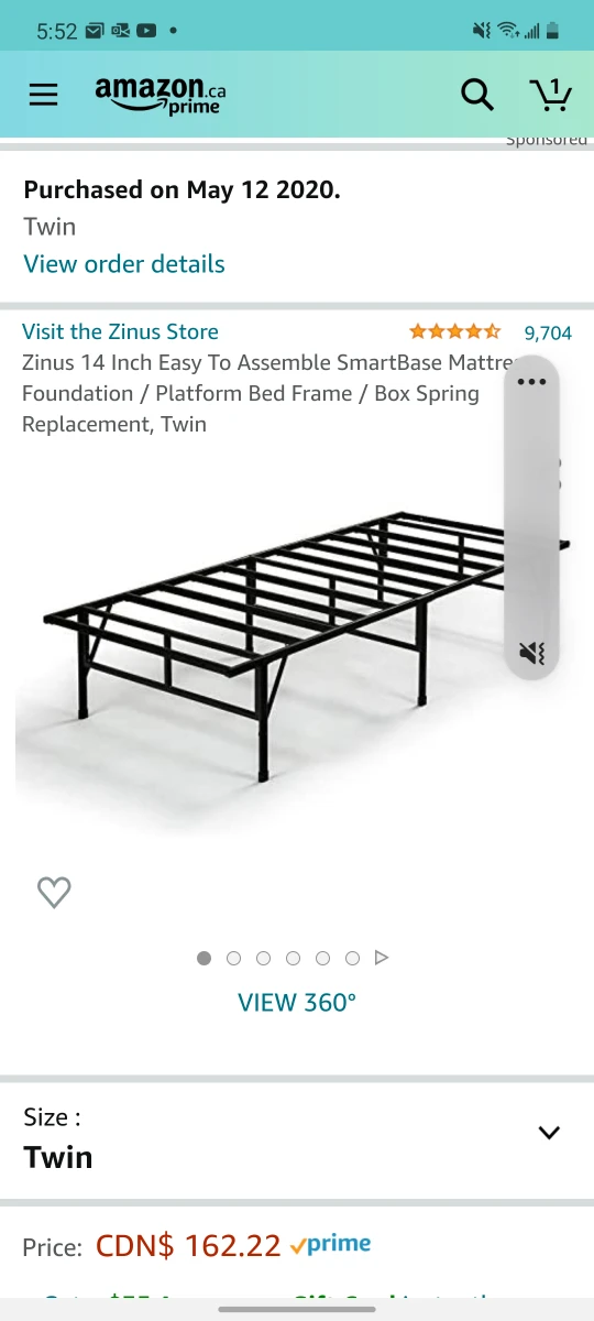 bed frame