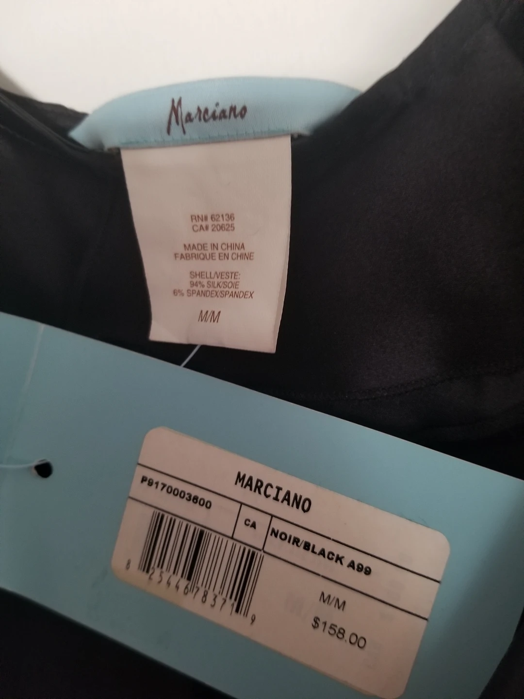 Marciano brand new black dress size M image indicator(3)