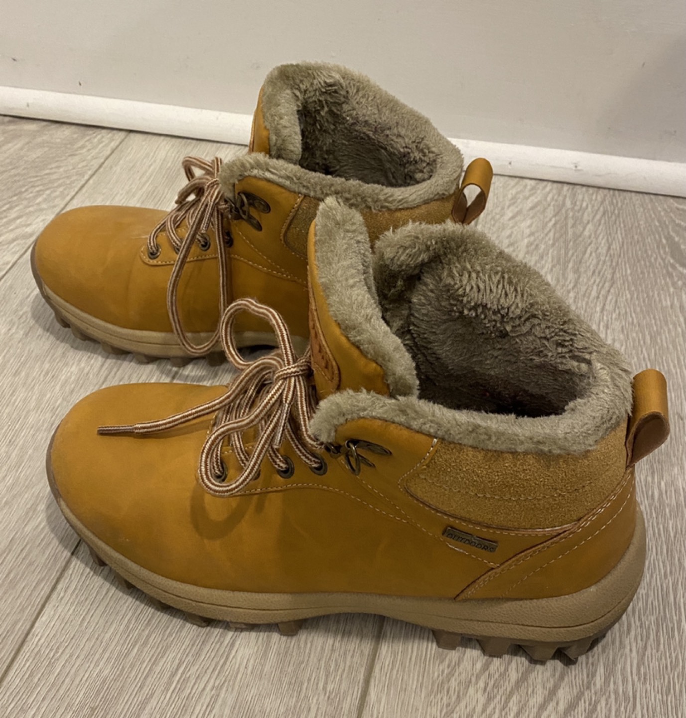 Womens Ankle Snow Hiking Boots Water Resistant-Size: 5.5 /38 EUR - photo 2