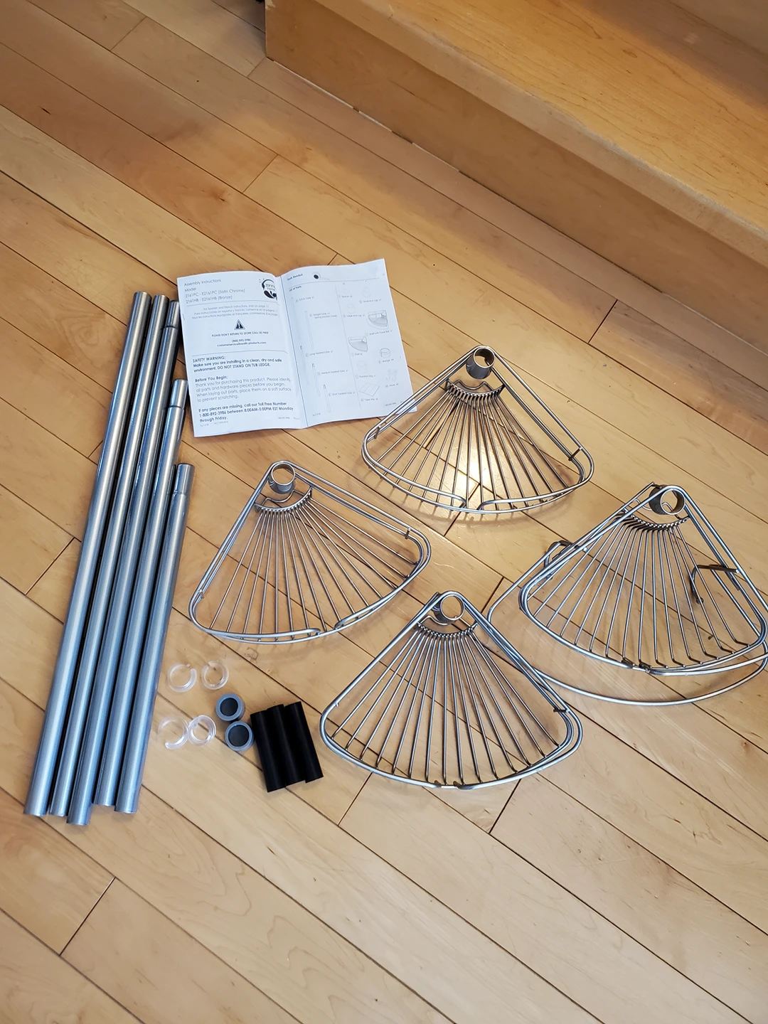Bathroom Caddy Tension Pole
