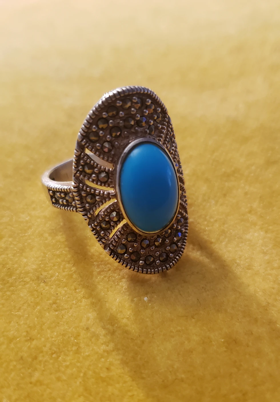 Silver Turquoise ring