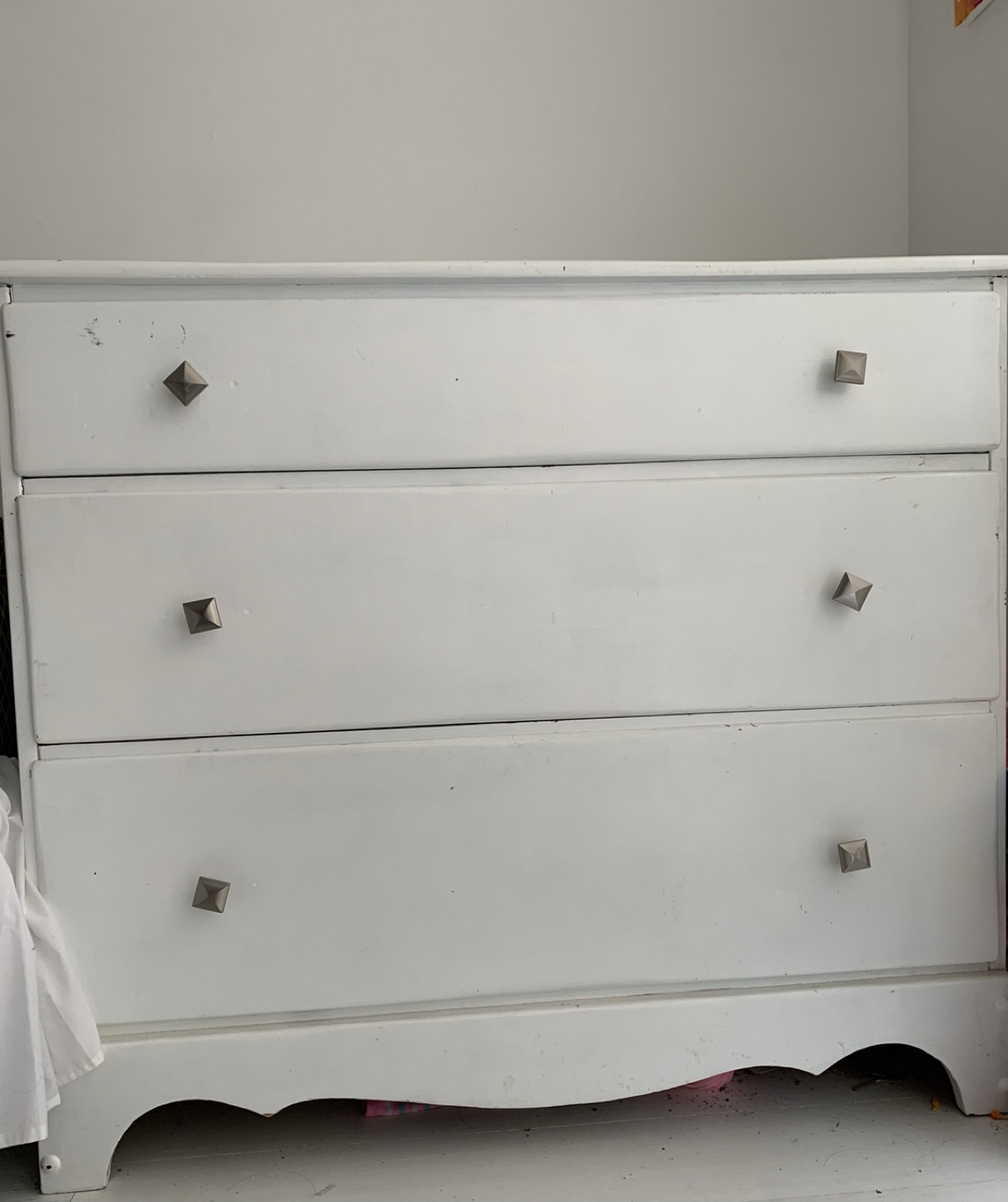 Solid wood dresser